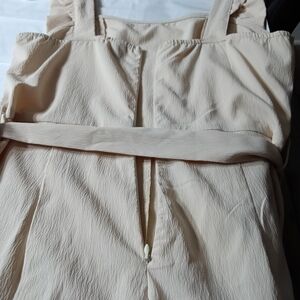SHEIN Cream Textured Garment